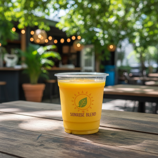 Custom Clear Plastic Cups