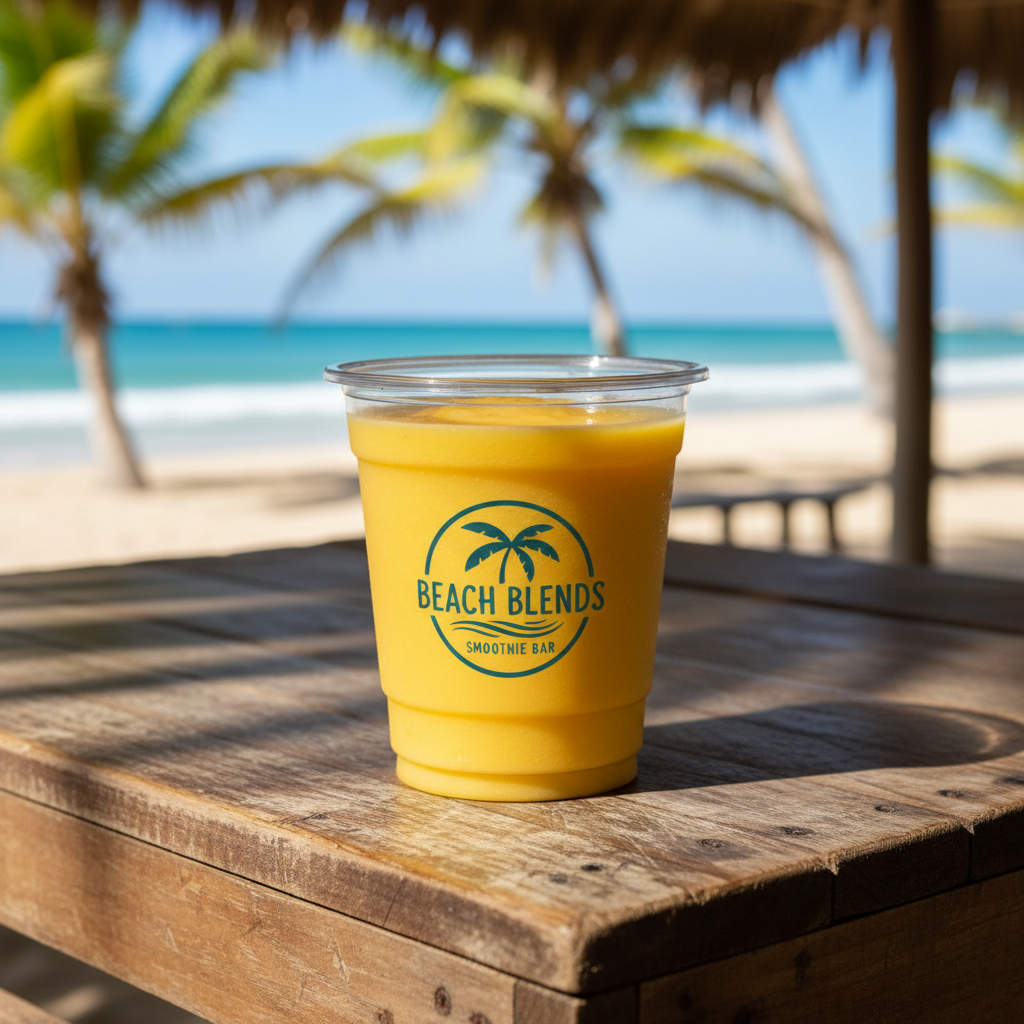 Custom Clear Plastic Cups